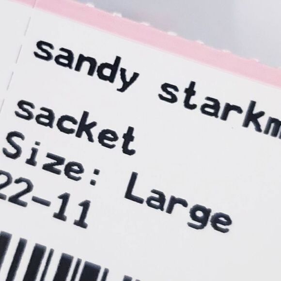 Sandy Starkman Black and White Aztec Print Shacket - Picture 7 of 10